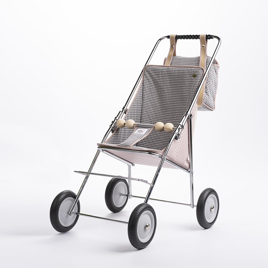 Silla de muñecas Miniflash Vichy + Bolso